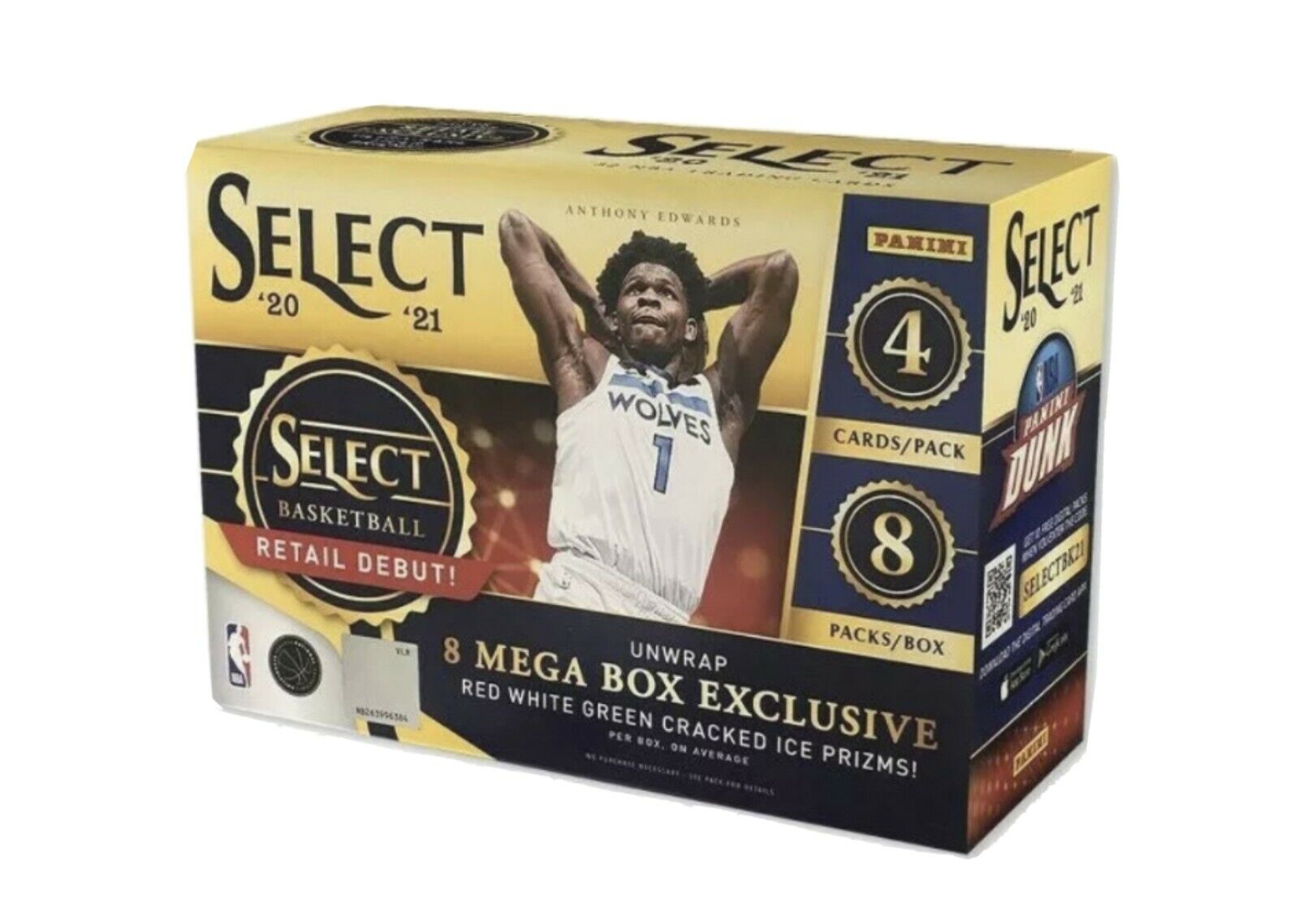 2020-21 PANINI SELECT BASKETBALL MEGA BOX